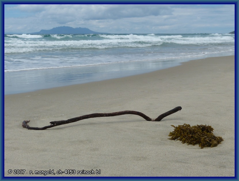 das spiel der an den strand rollenden wellen fasziniert immer wieder