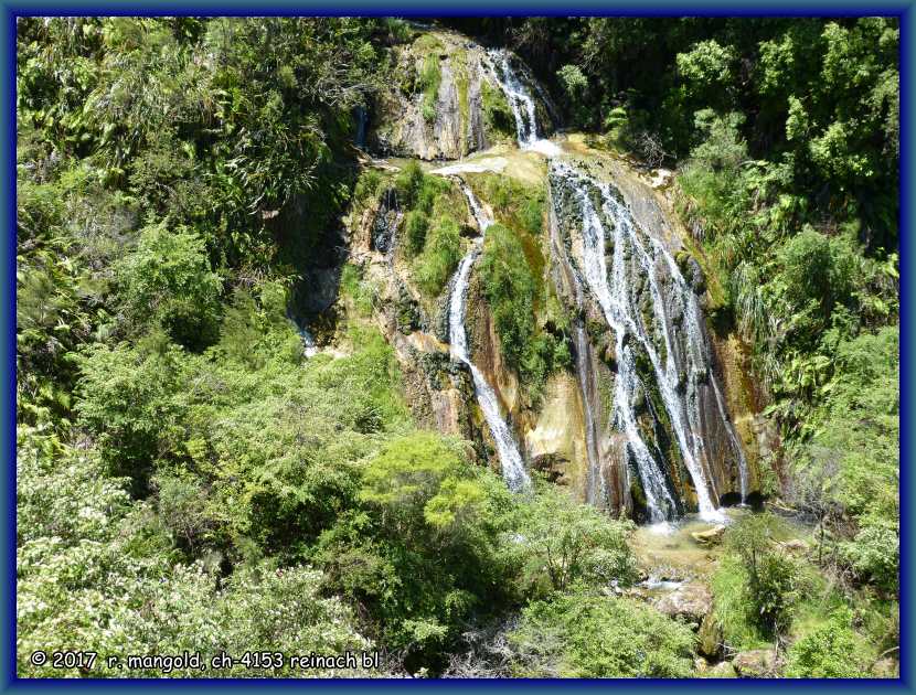 ... und dies der zweite, respektive die tangoio falls