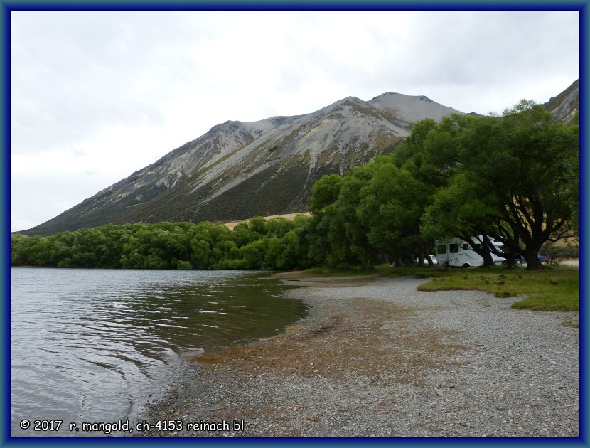 beim grossen parkplatz am lake pearson knnte man auch frei campieren