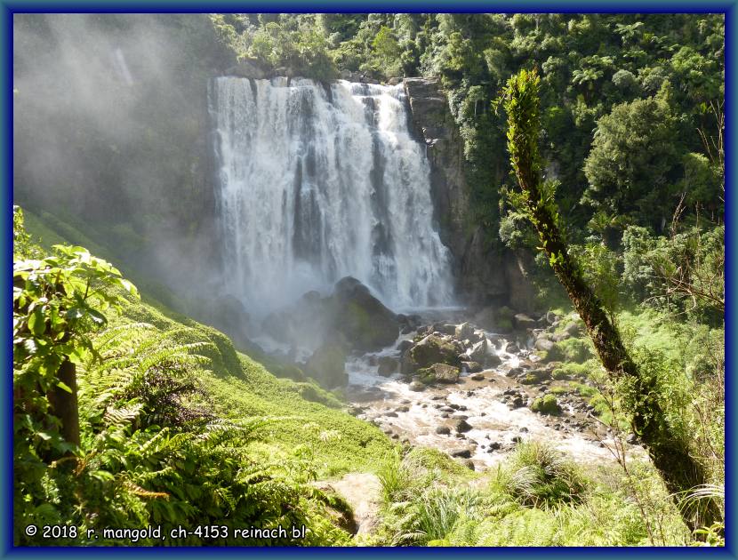 wieder einmal ein wasserfall, der seinen namen wirklich auch verdient