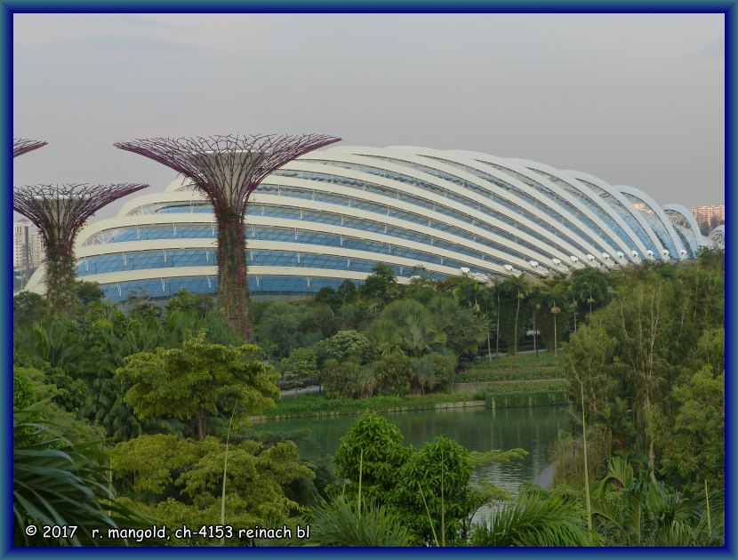 die kuppel des flower domes