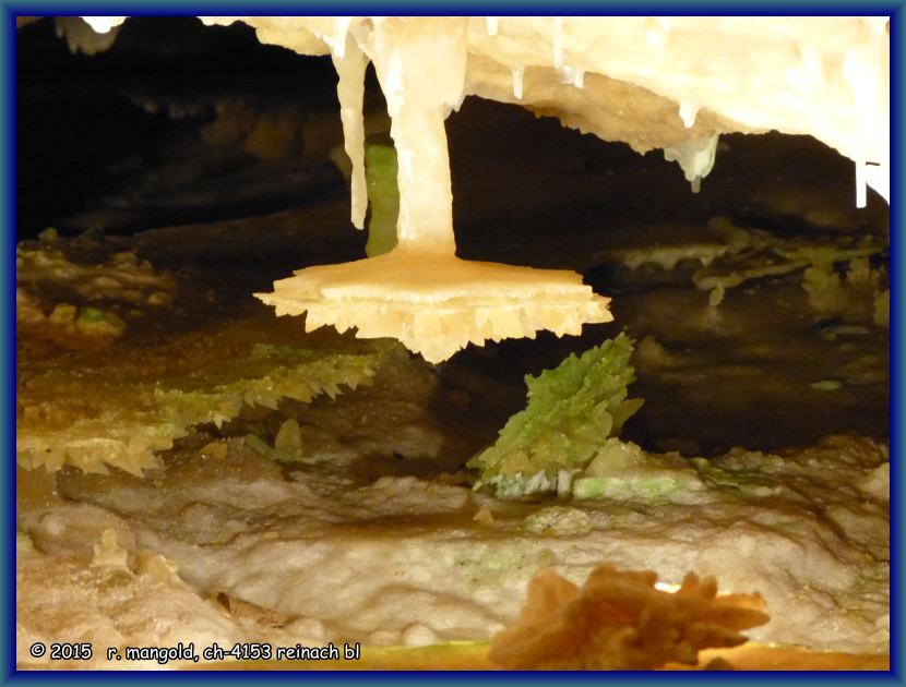 wunderschönes tropfsteingebilde in der ngilgi-höhle (westaustralien) am 18.03.2012