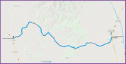 reiseroute nach fairlie