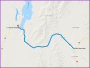 reiseroute nach lake tekapo